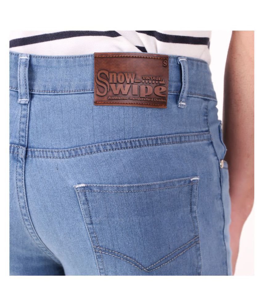 jeans snow blue