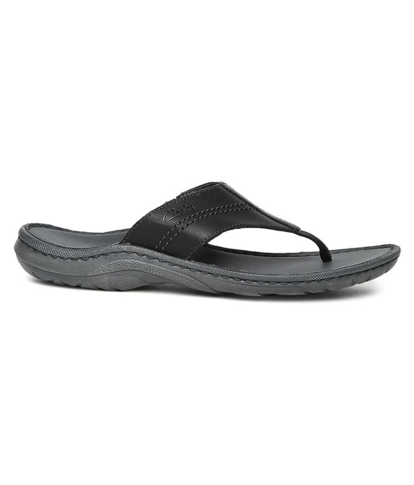 Clarks Black Thong Flip Flop Price in India- Buy Clarks Black Thong Flip Flop Online at Snapdeal