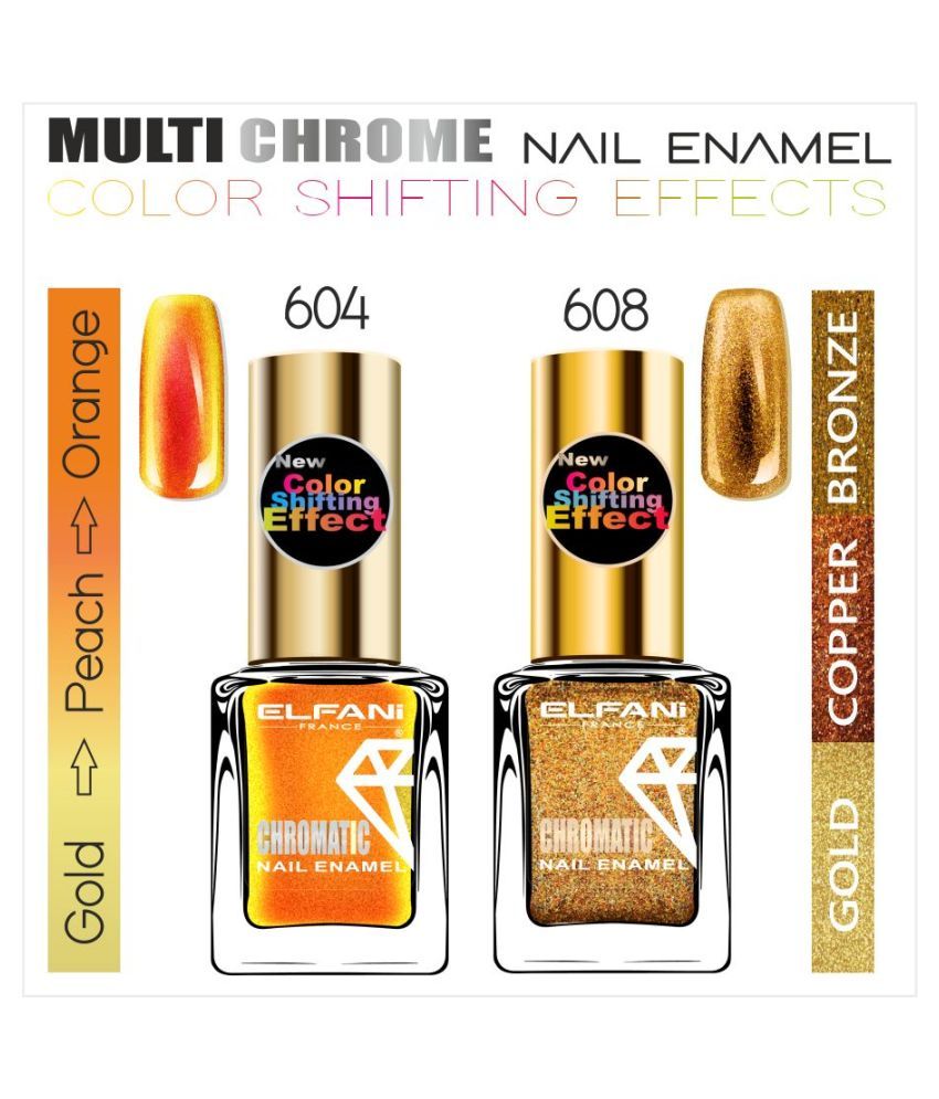     			Elfani Nail Polish Multi Shimmer 18 mL