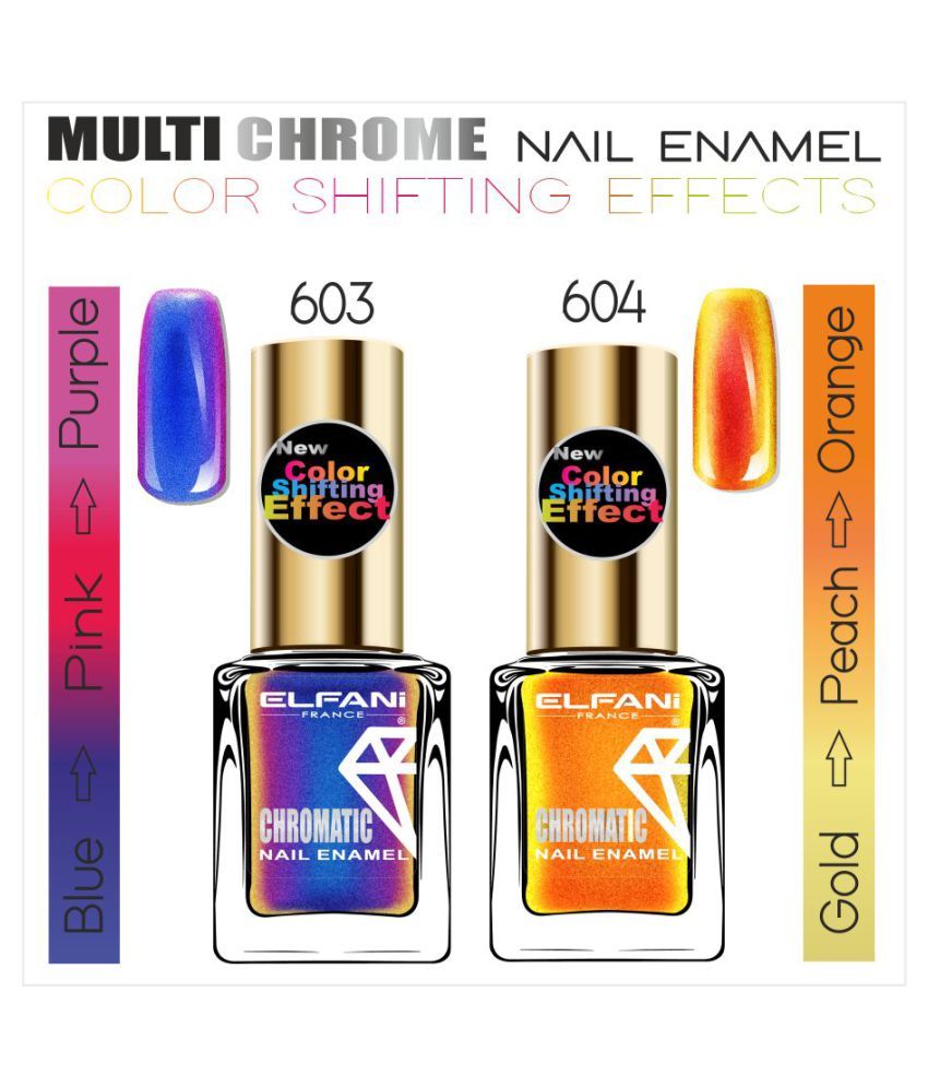     			Elfani Nail Polish Multi Shimmer 18 mL