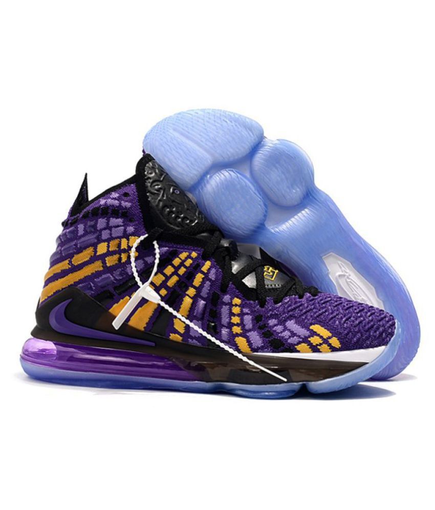 Kicks Lebron 17 Purple Basketball Shoes - Buy Kicks Lebron 17 Purple ...