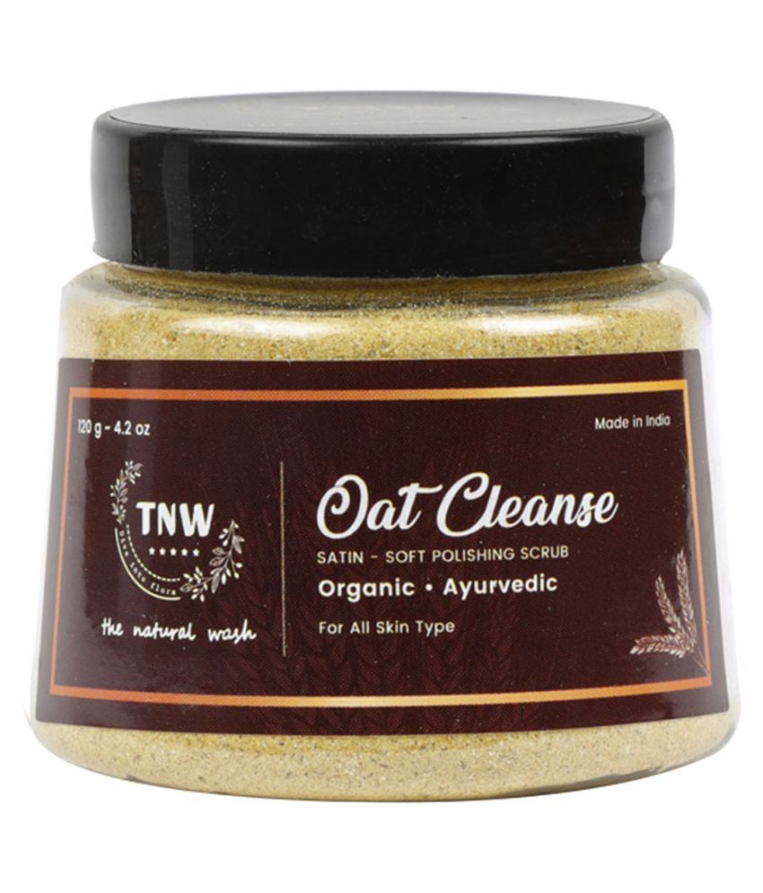TNW The Natural Wash OATS CLEANSER Scrub & Exfoliators 120 gm Buy