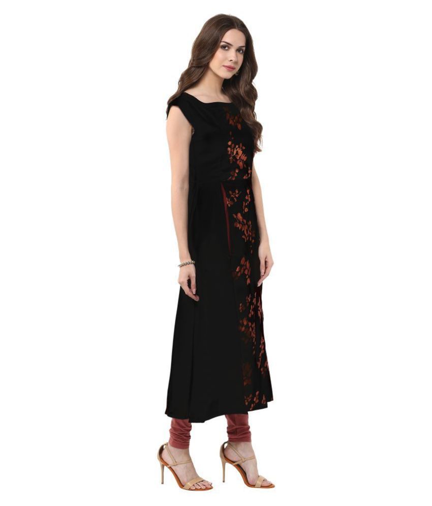 janasya black kurti