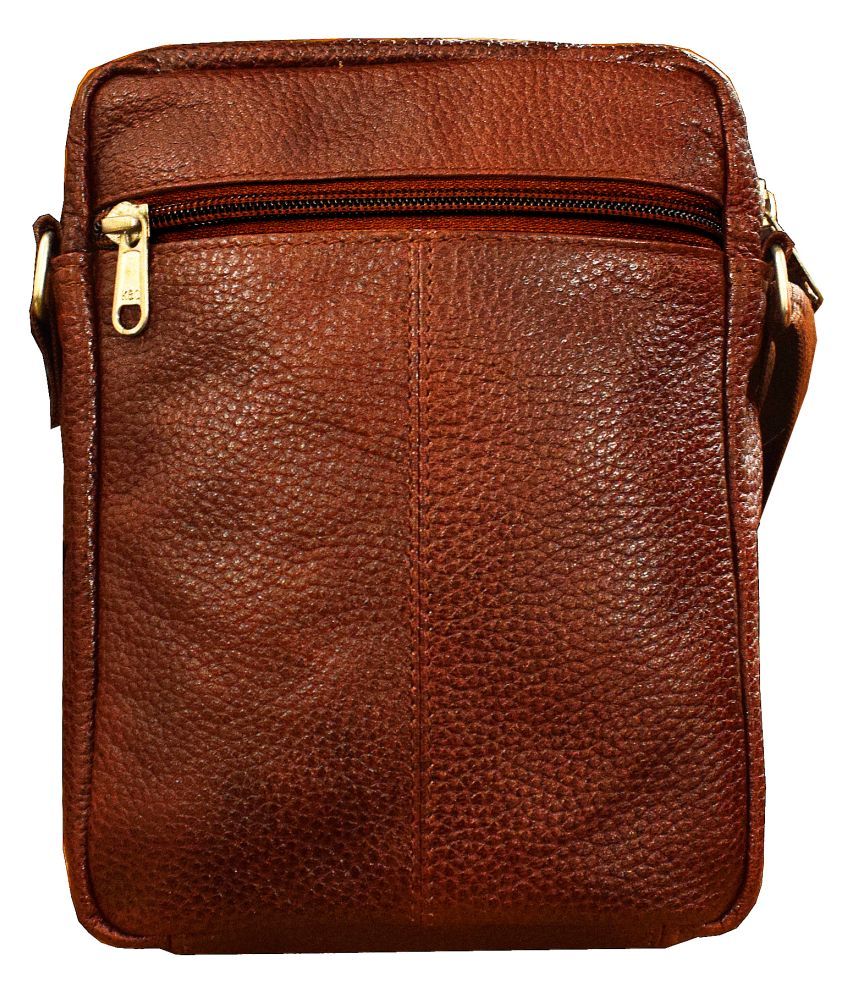 Vegan Maroon Leather Casual Messenger Bag - Buy Vegan Maroon Leather ...