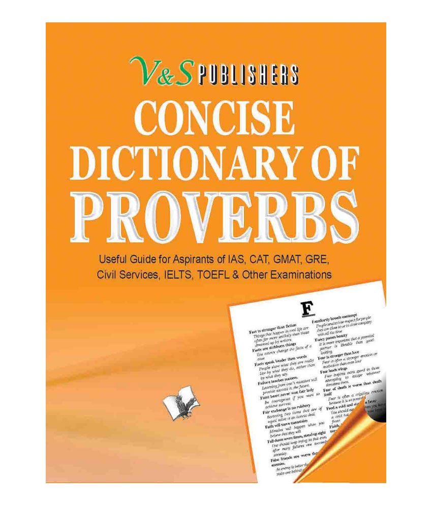     			Concise Dictionary Of Proverbs (Pocket Size)