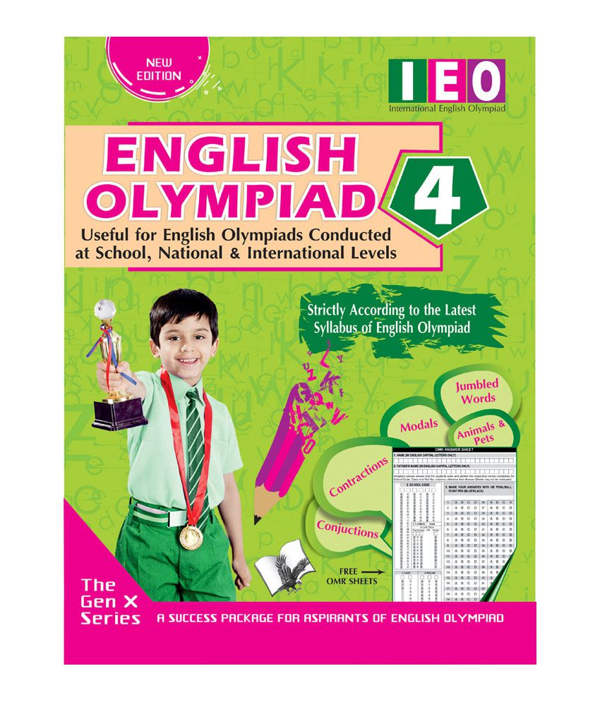     			International English Olympiad - Class 4 (With CD)