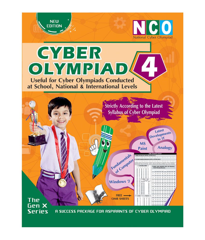     			National Cyber Olympiad - Class 4 (With CD)
