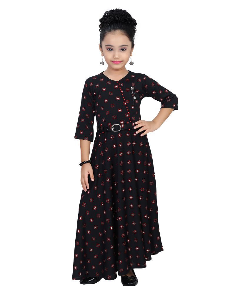     			Arshia Fashions Girls Partywear Gown Dress