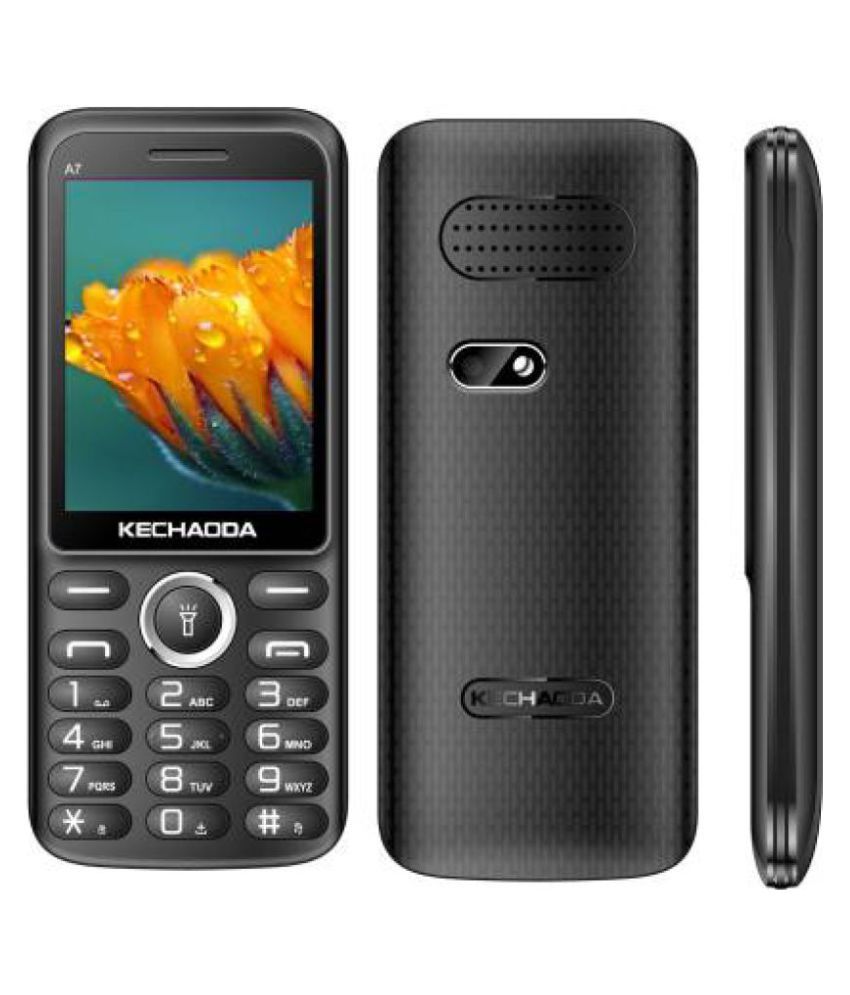 Kechaoda A7 Black Gold - Cheap Feature Mobile Phone - Feature Phone