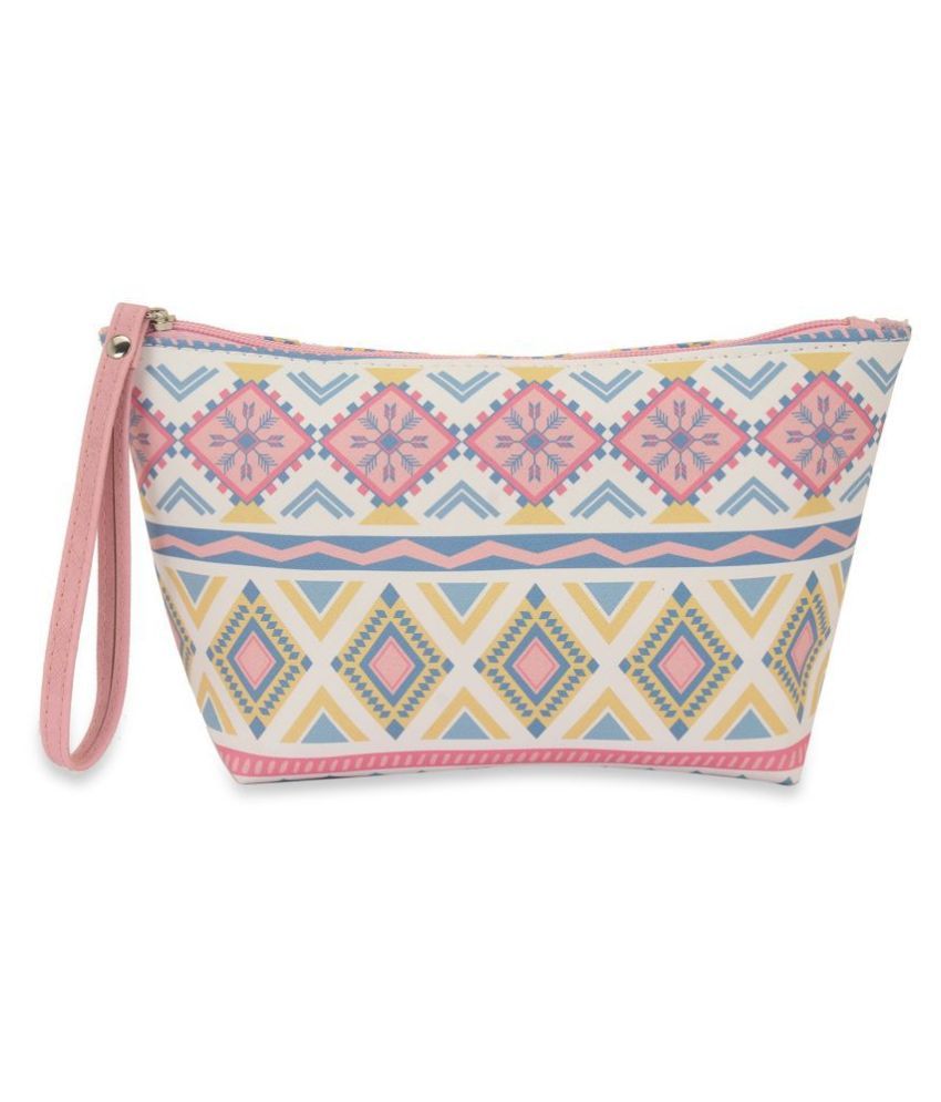NFI essentials Multi Color Cosmetic vanity pouch