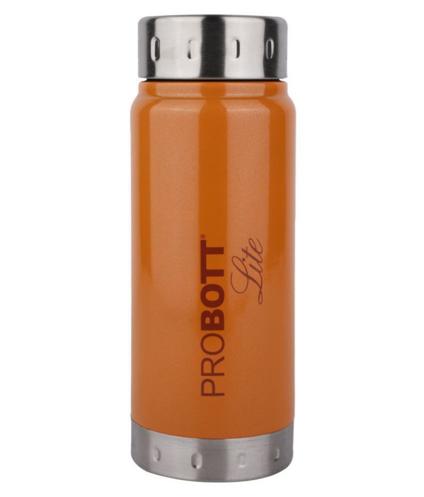     			Probott PL 750-01 Orange 750 mL Stainless Steel Water Bottle set of 1