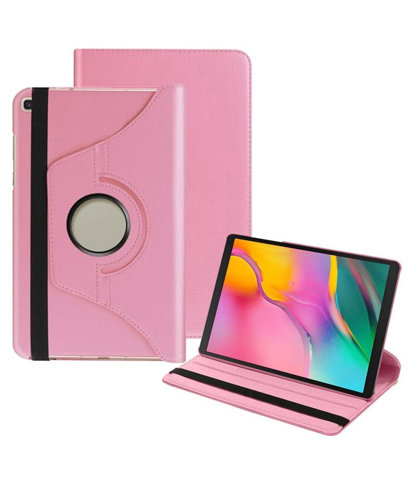 Samsung Galaxy Tab A 10 1 Sm T510 2019 Flip Cover By Tgk Pink Cases Covers Online At Low Prices Snapdeal India