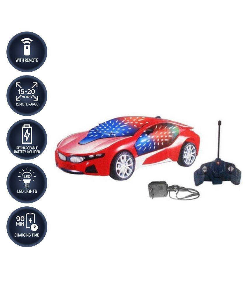 imstar chargeable 3d remote control lightning famous car