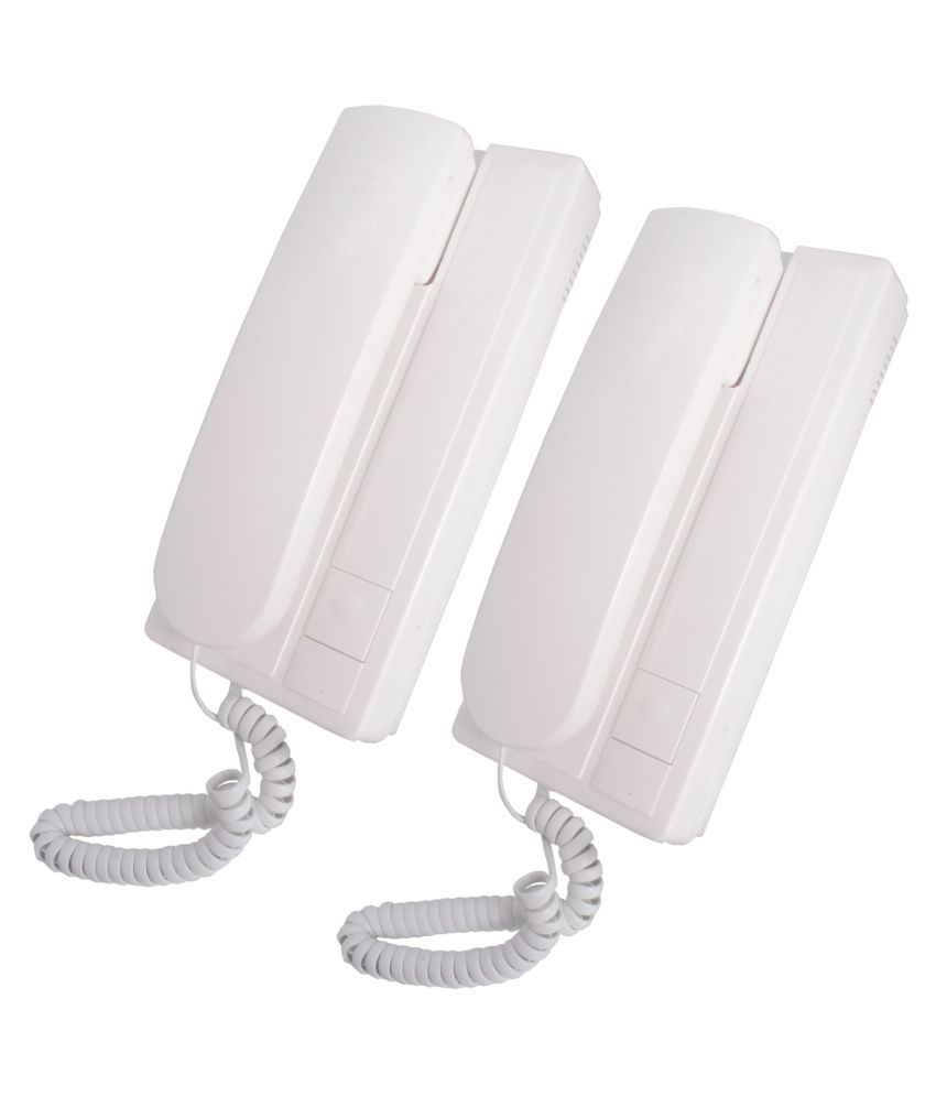 Buy Jm Telephone Corded Landline Phone ( White ) Online at