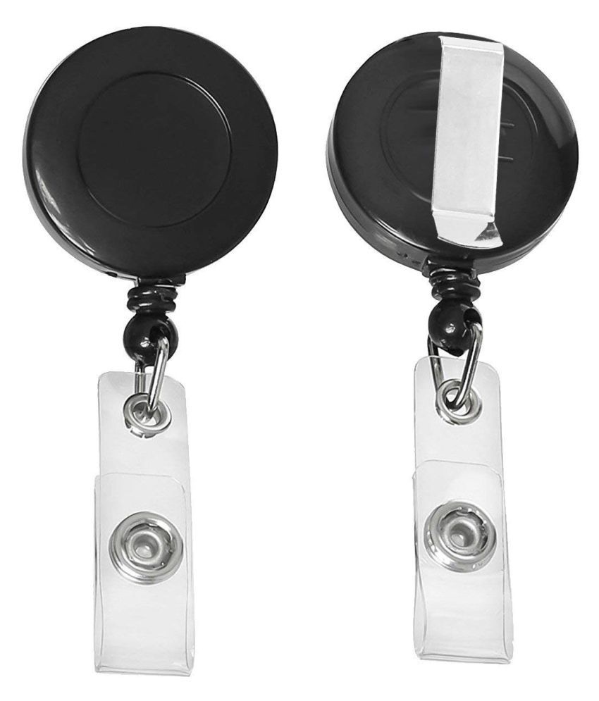 AbhaPrint 5 pack Pack Yo Yo Key Ring Pull Chain Belt Clip ID Card