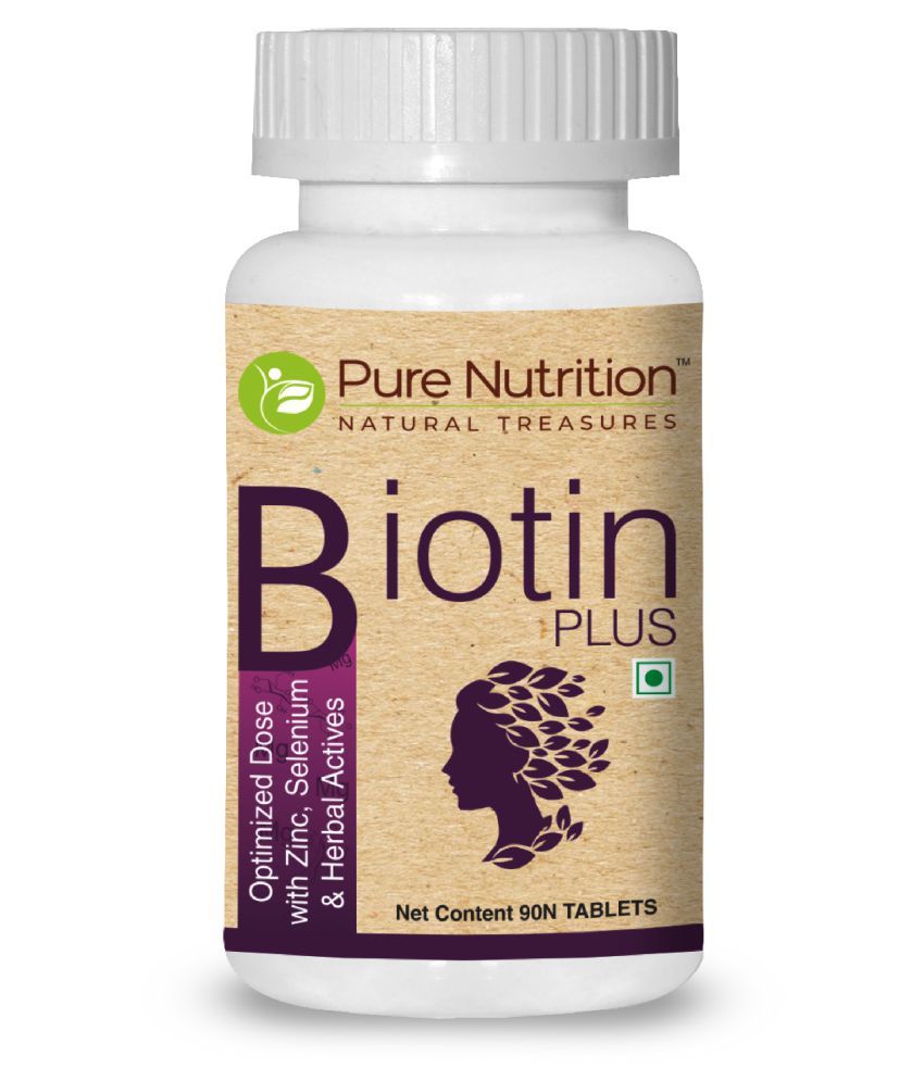 Pure Nutrition Biotin plus 1 gm Multivitamins Capsule: Buy Pure ...