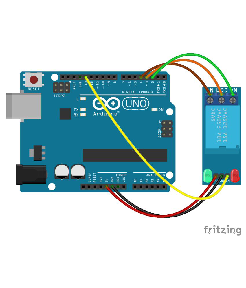fritzing relay