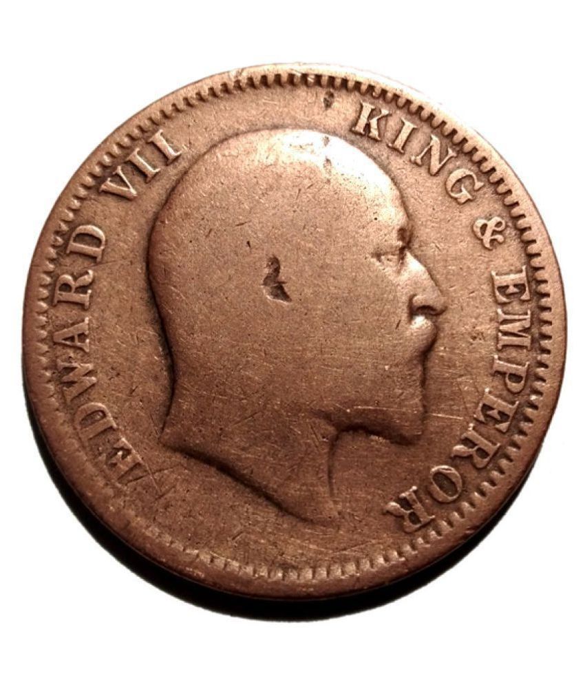 one-quarter-anna-year-1907-edward-vii-king-emperor-coin-buy-one