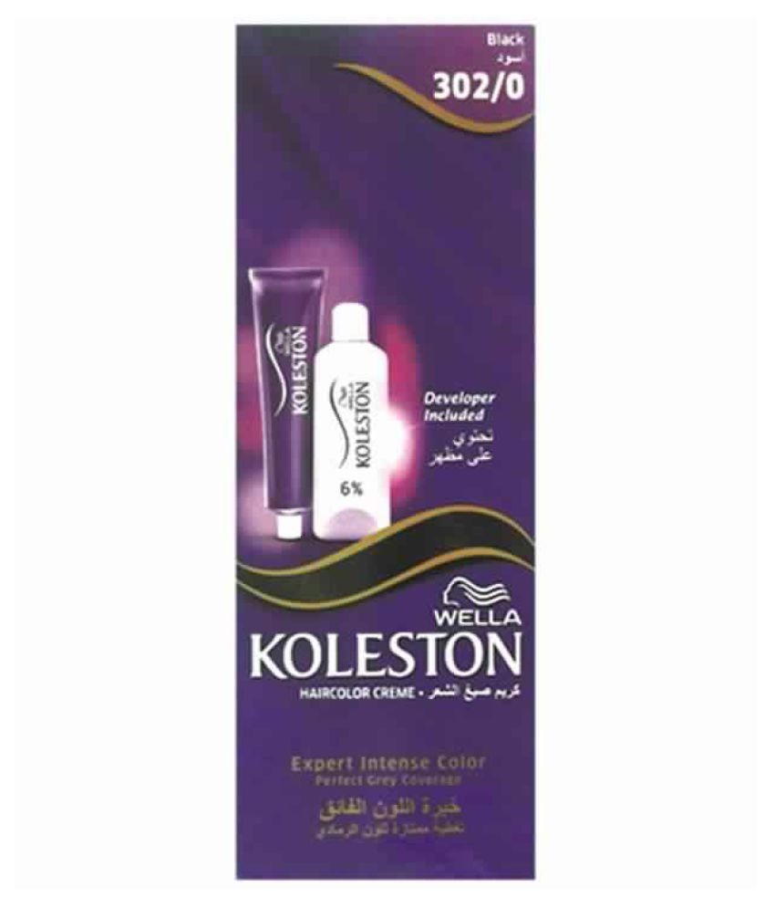 Beauty World Koleston Hair Colour 302/0 Black Semi Permanent Hair Color