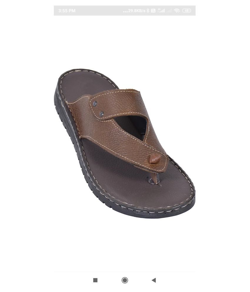 pure leather sandals online