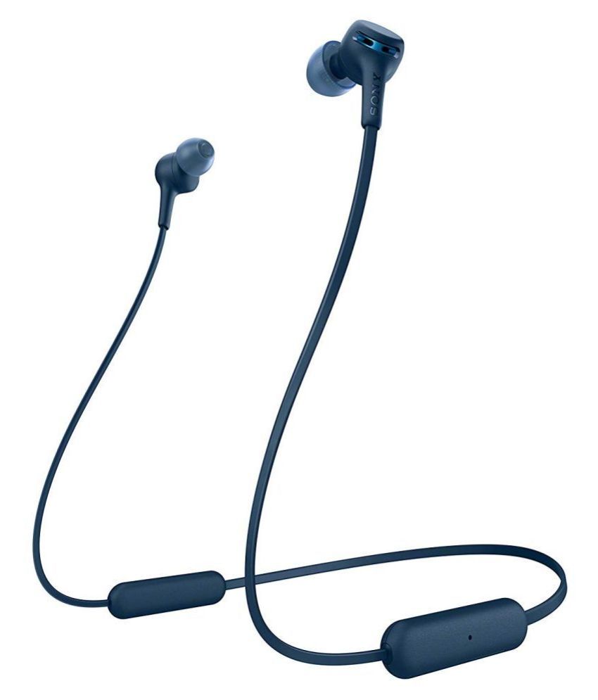 Sony WI XB400 Neckband Wireless With Mic Headphones/Earphones