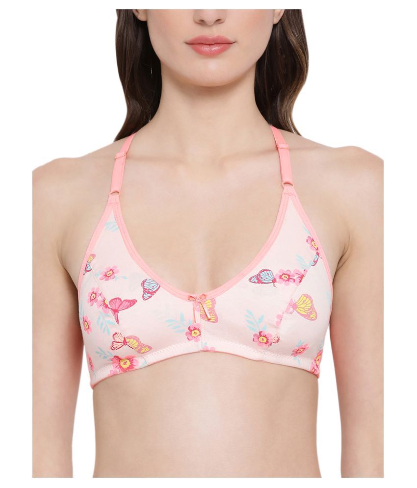     			Clovia Cotton T-Shirt Bra - Pink