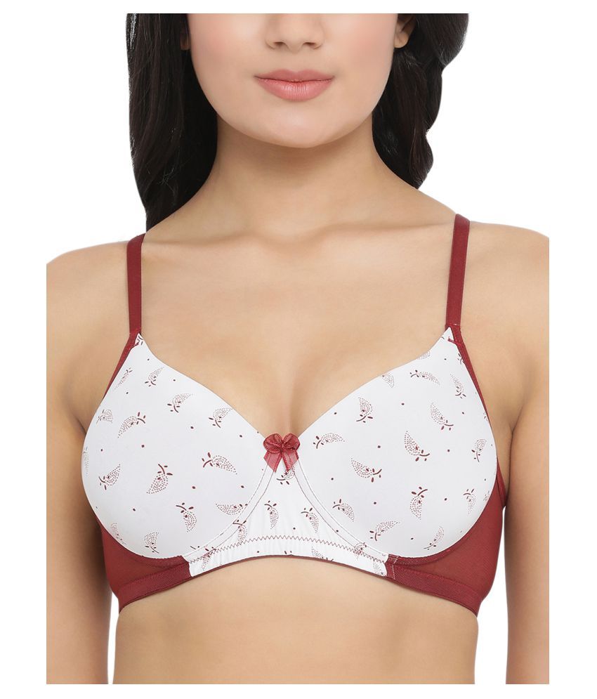     			Clovia Polyamide Women's T-Shirt Bra ( White )