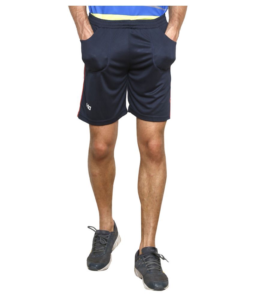     			Dida Navy Polyester Fitness Shorts