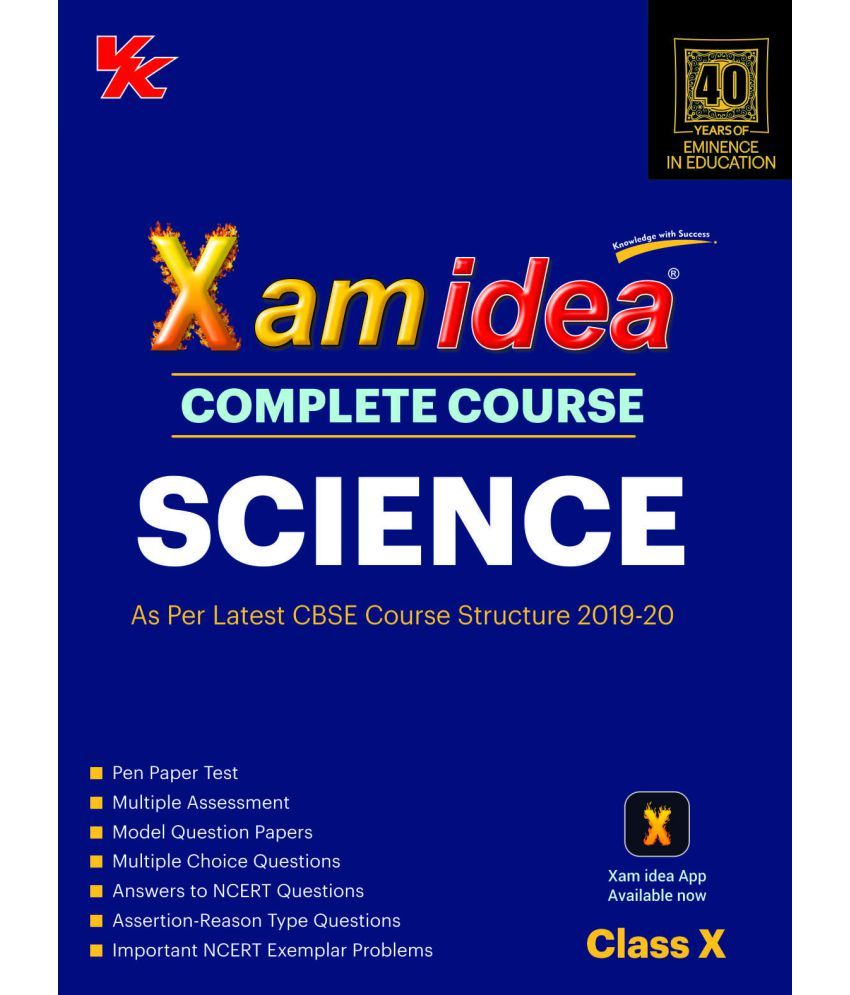 Xam idea Science Class 10 Buy Xam idea Science Class 10 Online at Low