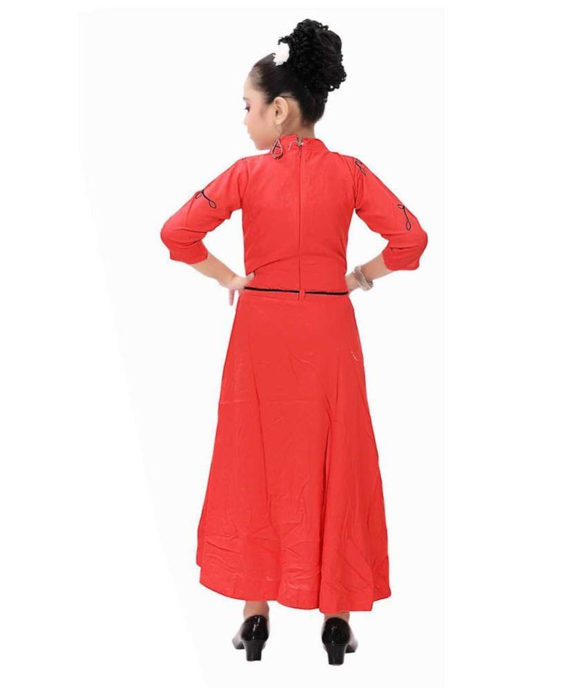 full length frocks for ladies