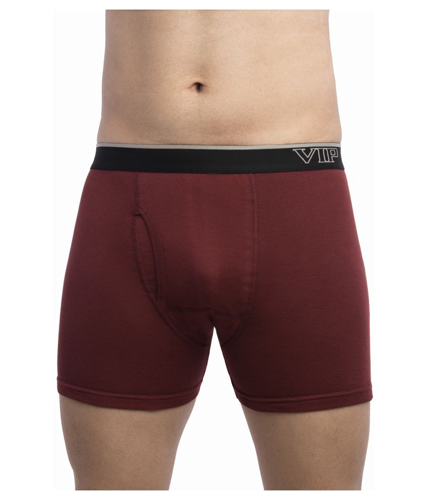     			VIP Pack of 4 Cotton Men's Trunks ( Maroon )