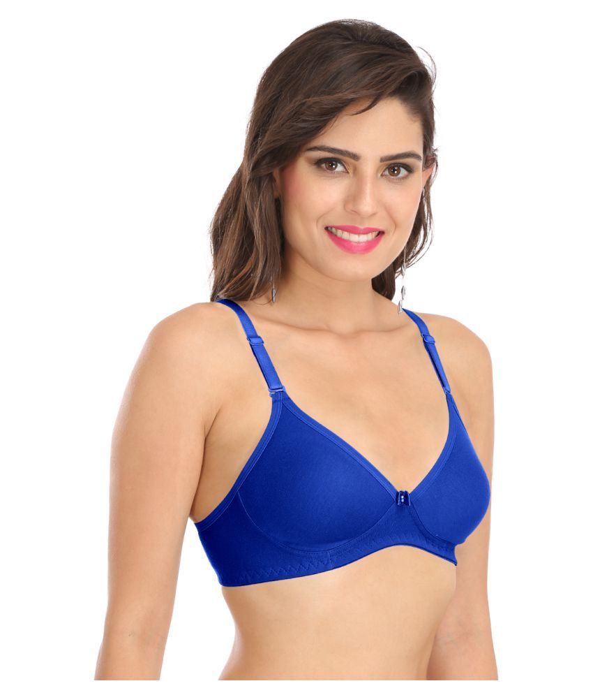 Buy Sona Cotton Everyday Bra Multi Color Online At Best Prices In India Snapdeal