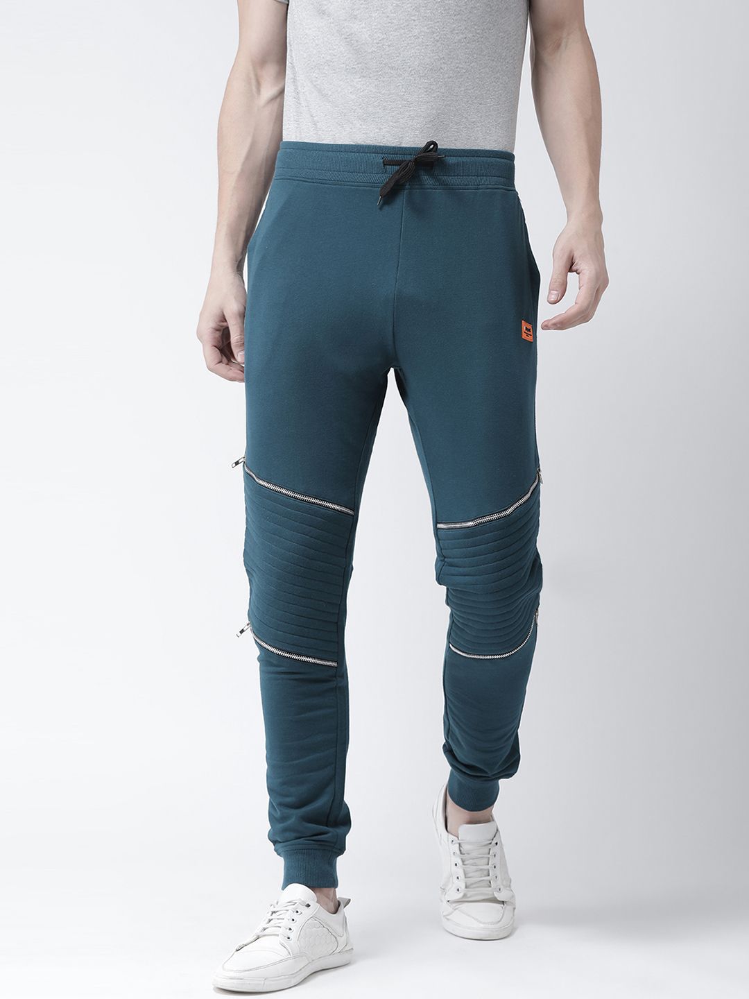 teal blue joggers