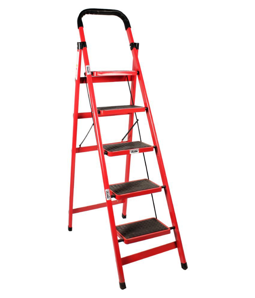 Notion London 5 Step  Ladder in Red Color  Buy Notion 