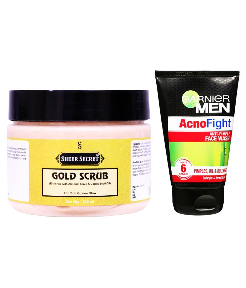 SHEER SECRET GARNIER Facial Scrub 400 ml Buy SHEER SECRET GARNIER