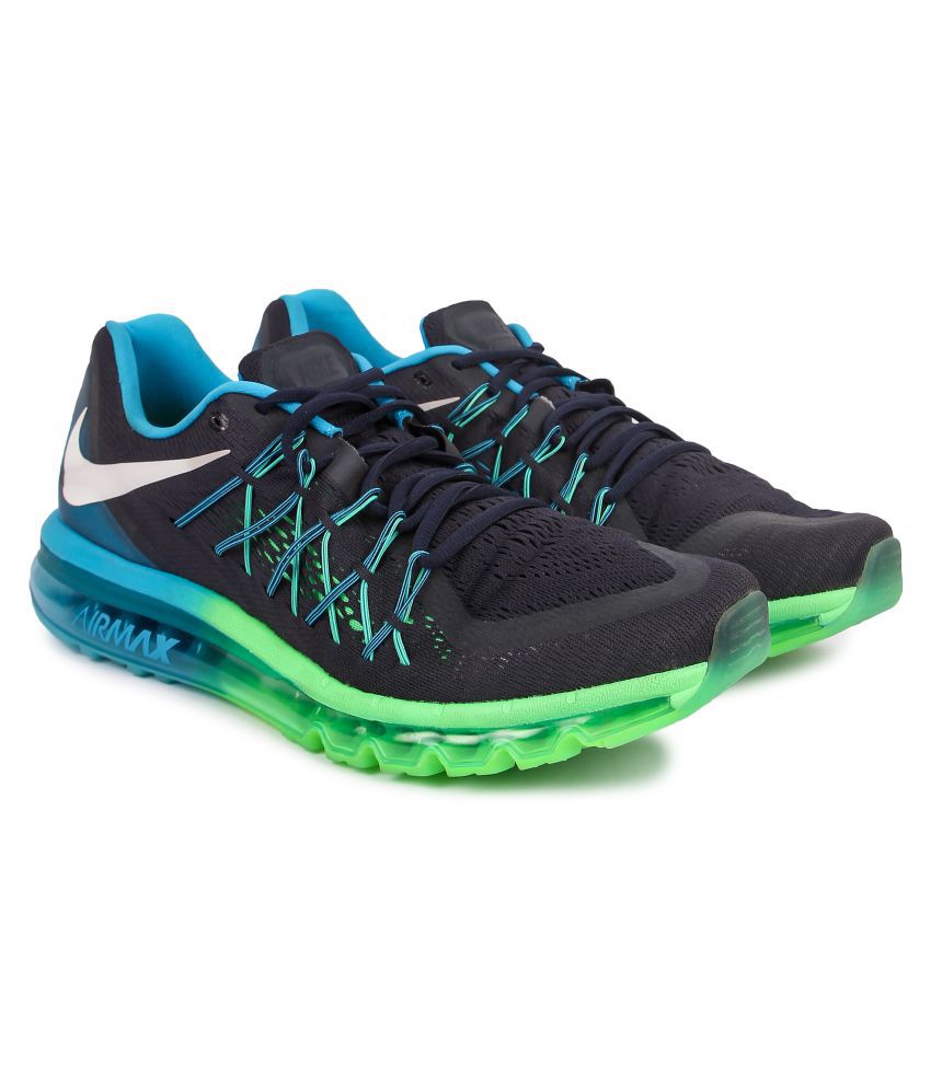 Nike AIR MAX 2015 Blue Running Shoes - Buy Nike AIR MAX ...
