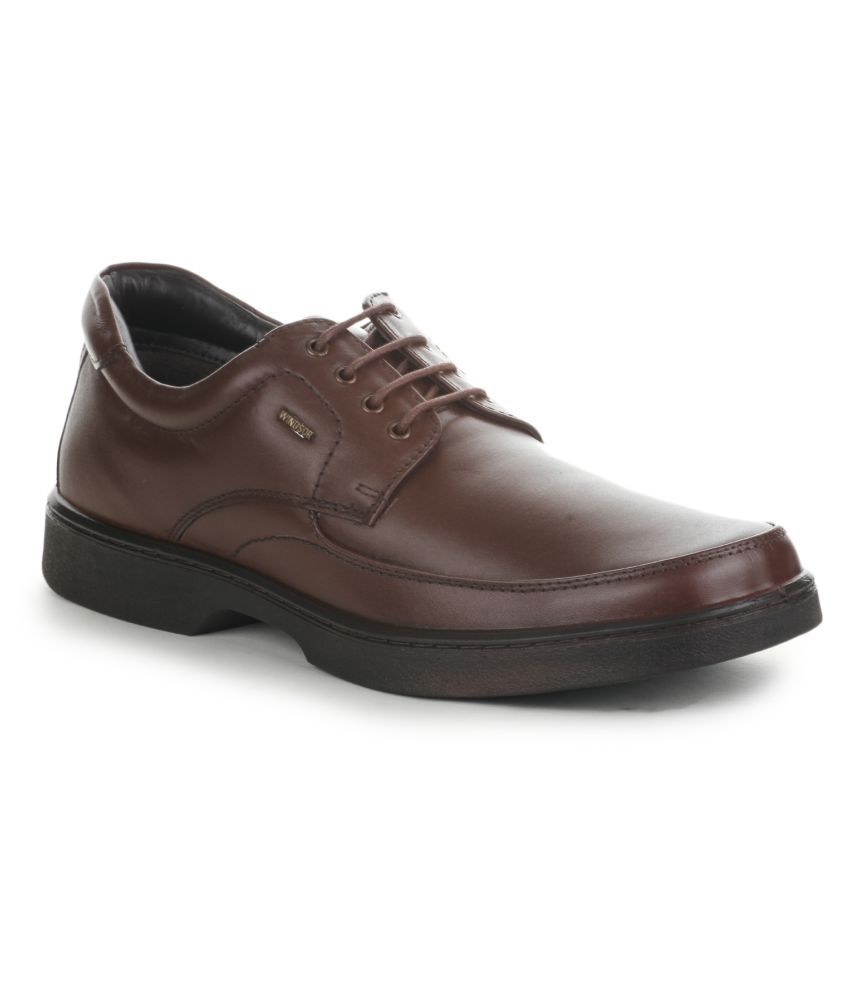 Liberty Derby Brown Formal Shoes 