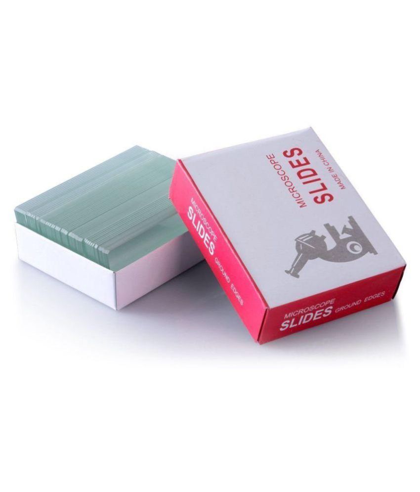 Plain Glass Slides & Cover Slips for Microscope (Pkt of 1 Each) Buy