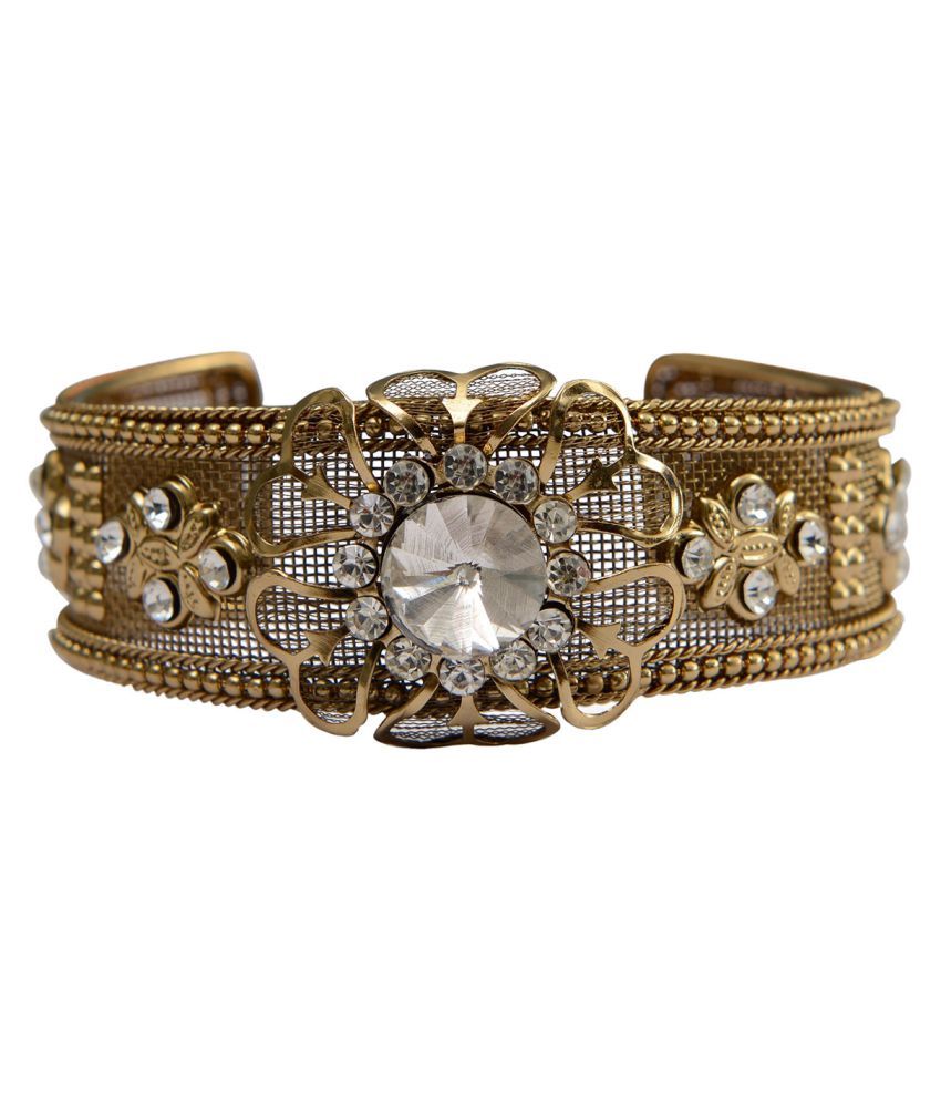 Taj Pearl Designer Cuff Bangles: Buy Taj Pearl Designer Cuff Bangles ...