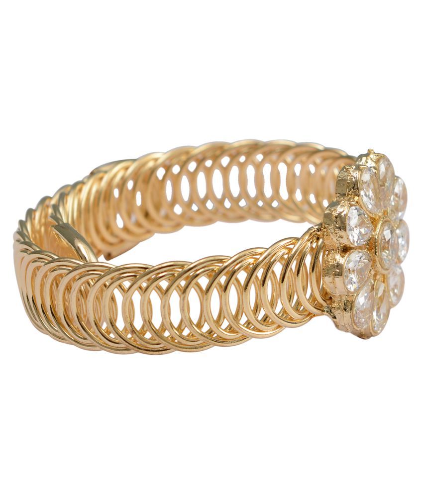 Taj Pearl Designer Cuff Bangles: Buy Taj Pearl Designer Cuff Bangles ...