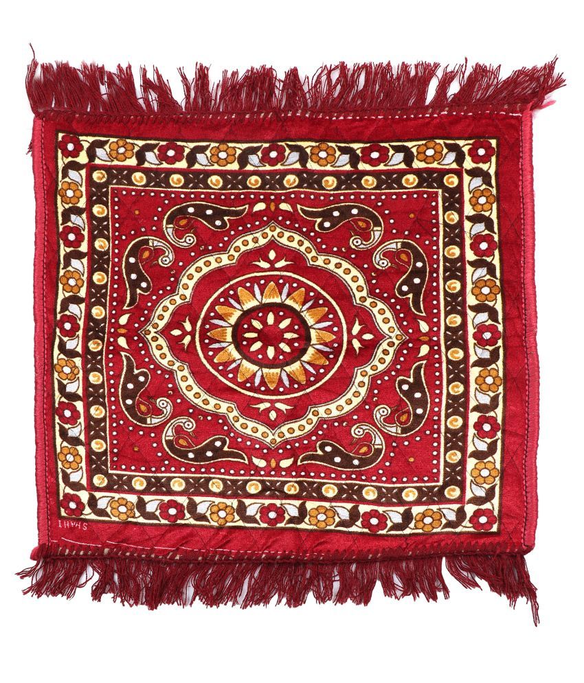     			E-Retailer Red Single Prayer Mat