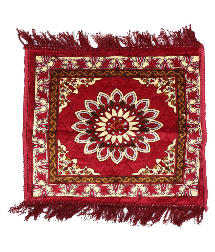     			E-Retailer Red Single Prayer Mat