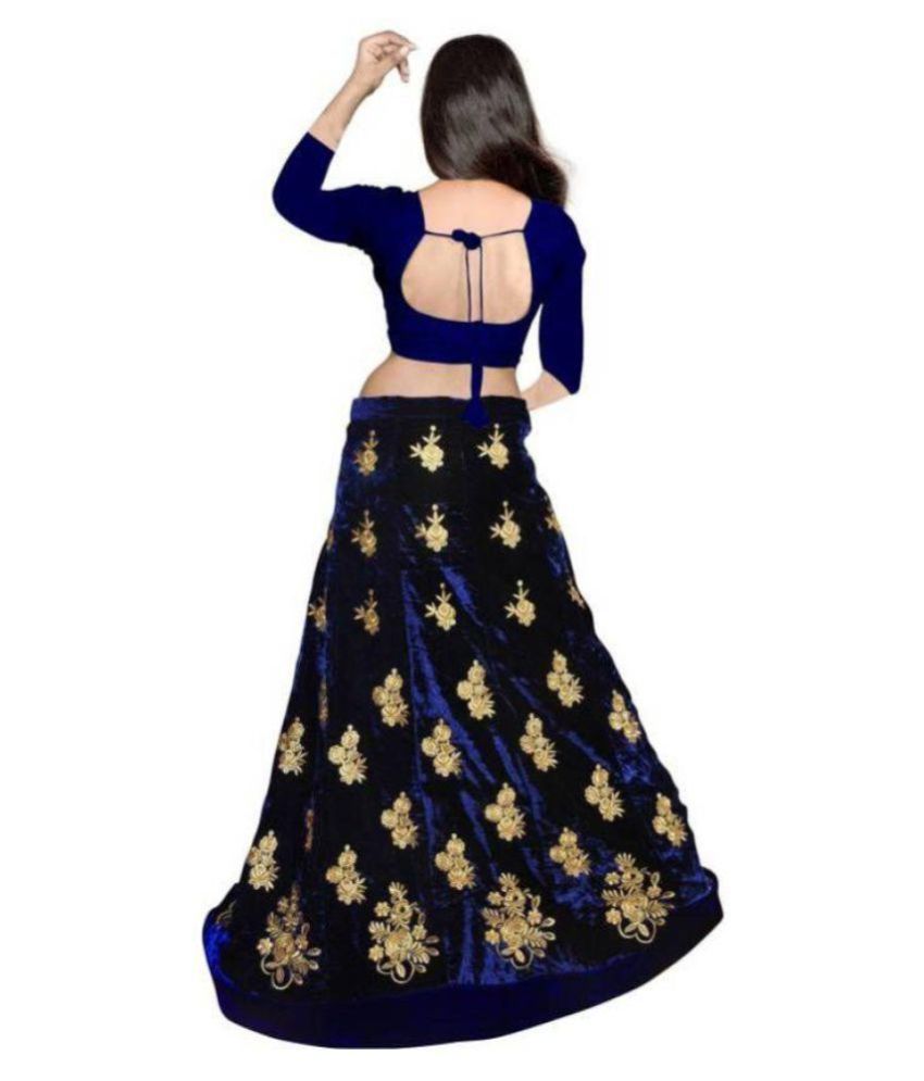 velvet fish cut gown