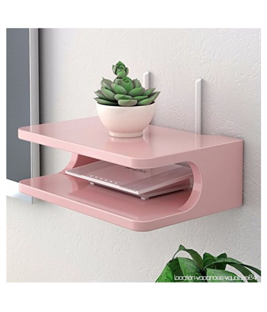 All crafts art Floating Shelves Pink Wood Pack of 1 Buy All crafts