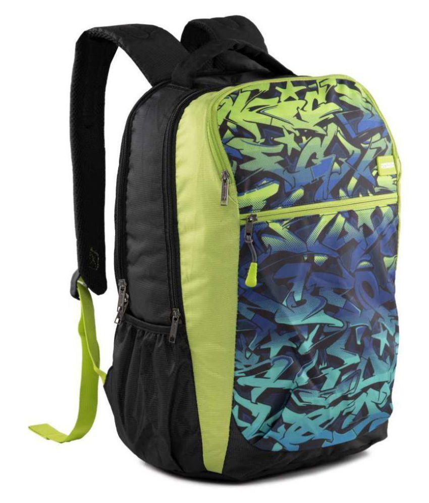 American Tourister TANGO NXT 01 BLACK LIME 35 L Backpack Buy American