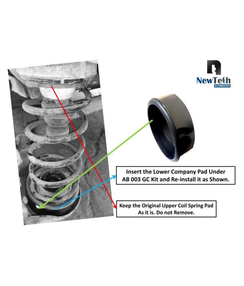 Hyundai i20 Ground Clearance Kit (Fits Below Rear Coil Springs) Set
