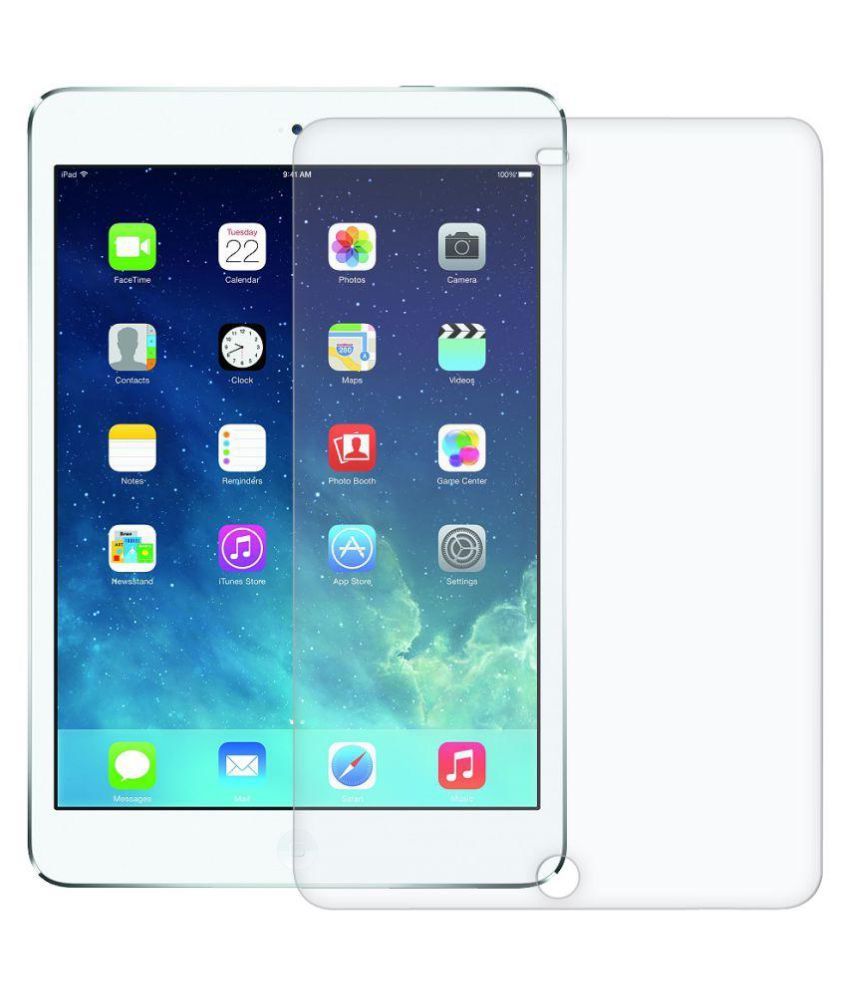 Apple iPad Air 2 Clear Screen Guard by Wildfab Unbreakable Flexible Glass Guard