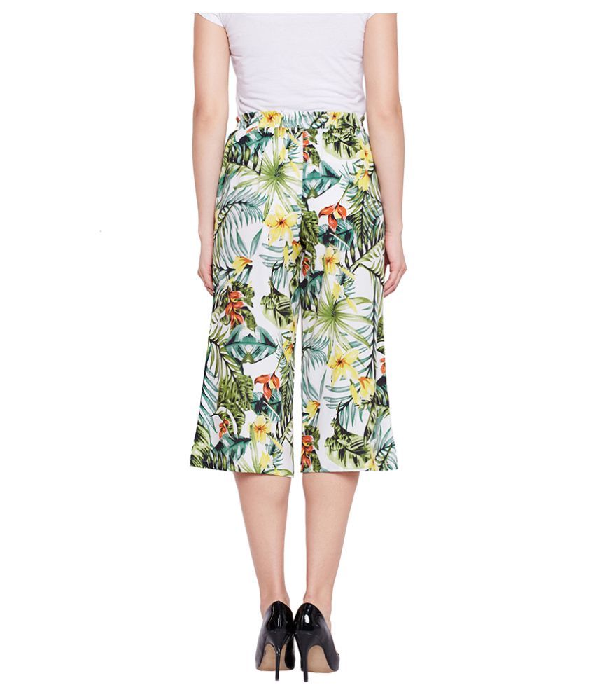 Buy Oxolloxo Polyester Culottes Online at Best Prices in India - Snapdeal