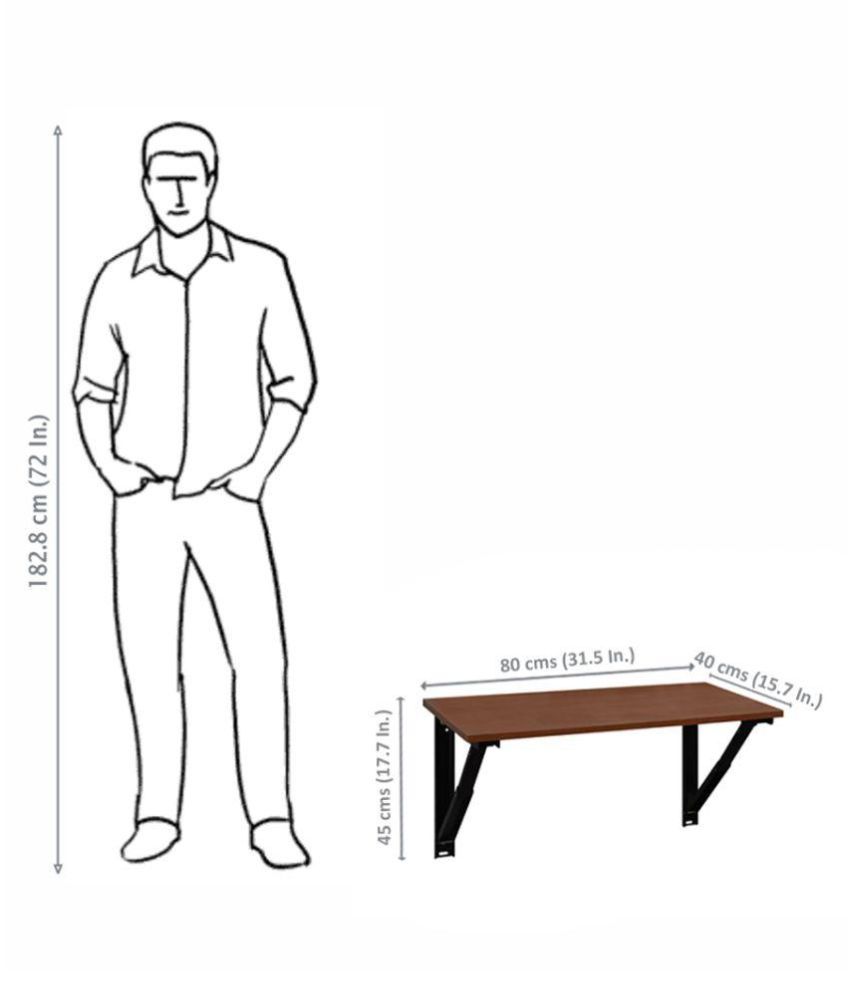 32 inches Wizard Folding Study Table/Laptop table Acacia Dark by Delite kom Buy 32 inches