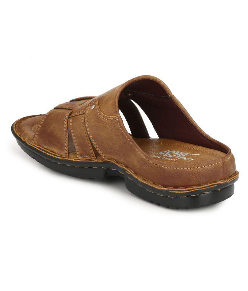 tan slides closed toe